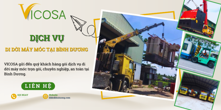 Các lưu ý quan trọng trước, trong và sau khi thực hiện dự án di dời máy móc công nghiệp