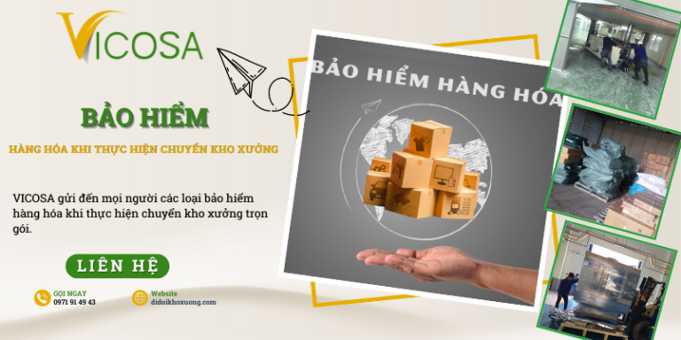 Các loại bảo hiểm hàng hóa nên mua khi thực hiện chuyển kho xưởng