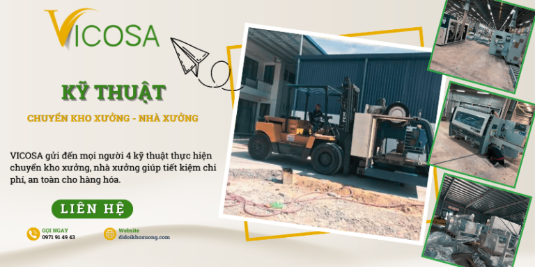 Các kỹ thuật chuyển kho xưởng nên áp dụng để giúp tiết kiệm thời gian và chi phí