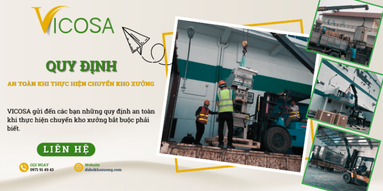 Tổng hợp các quy định an toàn lao động khi chuyển kho xưởng phải tuân thủ