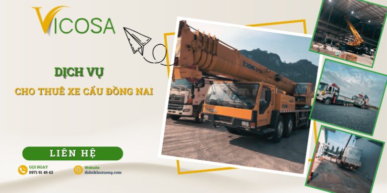 Cho thuê xe cẩu Đồng Nai | Cẩu thùng – cẩu Kato giá rẻ
