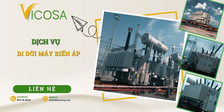 Dịch vụ vận chuyển di dời máy biến áp, trạm biến áp
