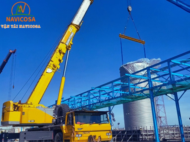 Dịch vụ cho thuê xe cẩu 120 tấn chuyên nghiệp, uy tín