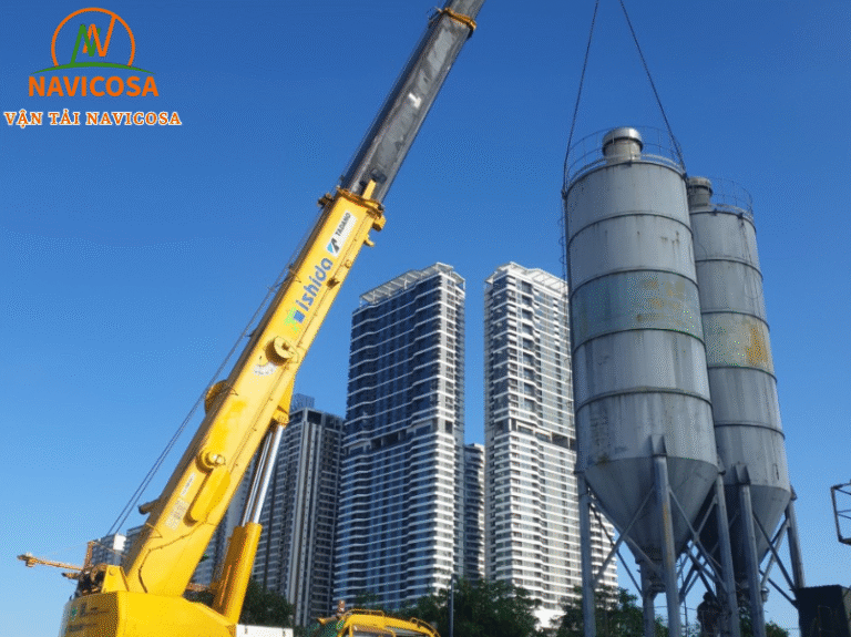 Dịch vụ cho thuê xe cẩu 50 tấn chuyên nghiệp, uy tín