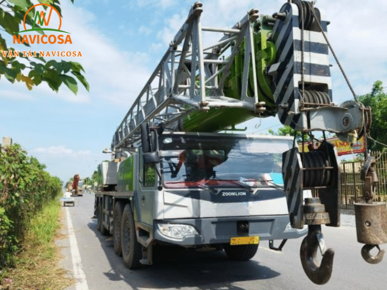Dịch vụ cho thuê xe cẩu 80 tấn chuyên nghiệp, uy tín
