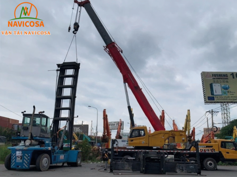 Cho thuê xe cẩu tại Long An | Xe Cẩu 3 – 120 tấn giá rẻ