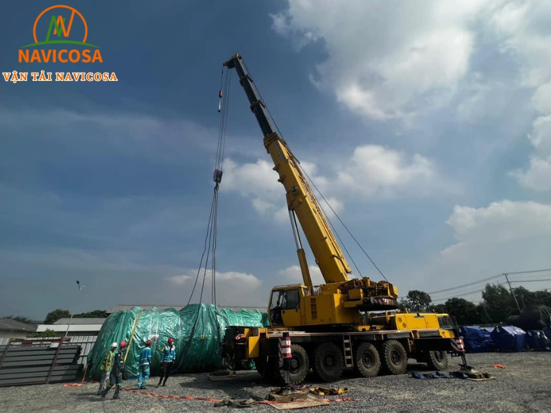 Cho thuê xe cẩu tại KCN Long Thành, Đồng Nai