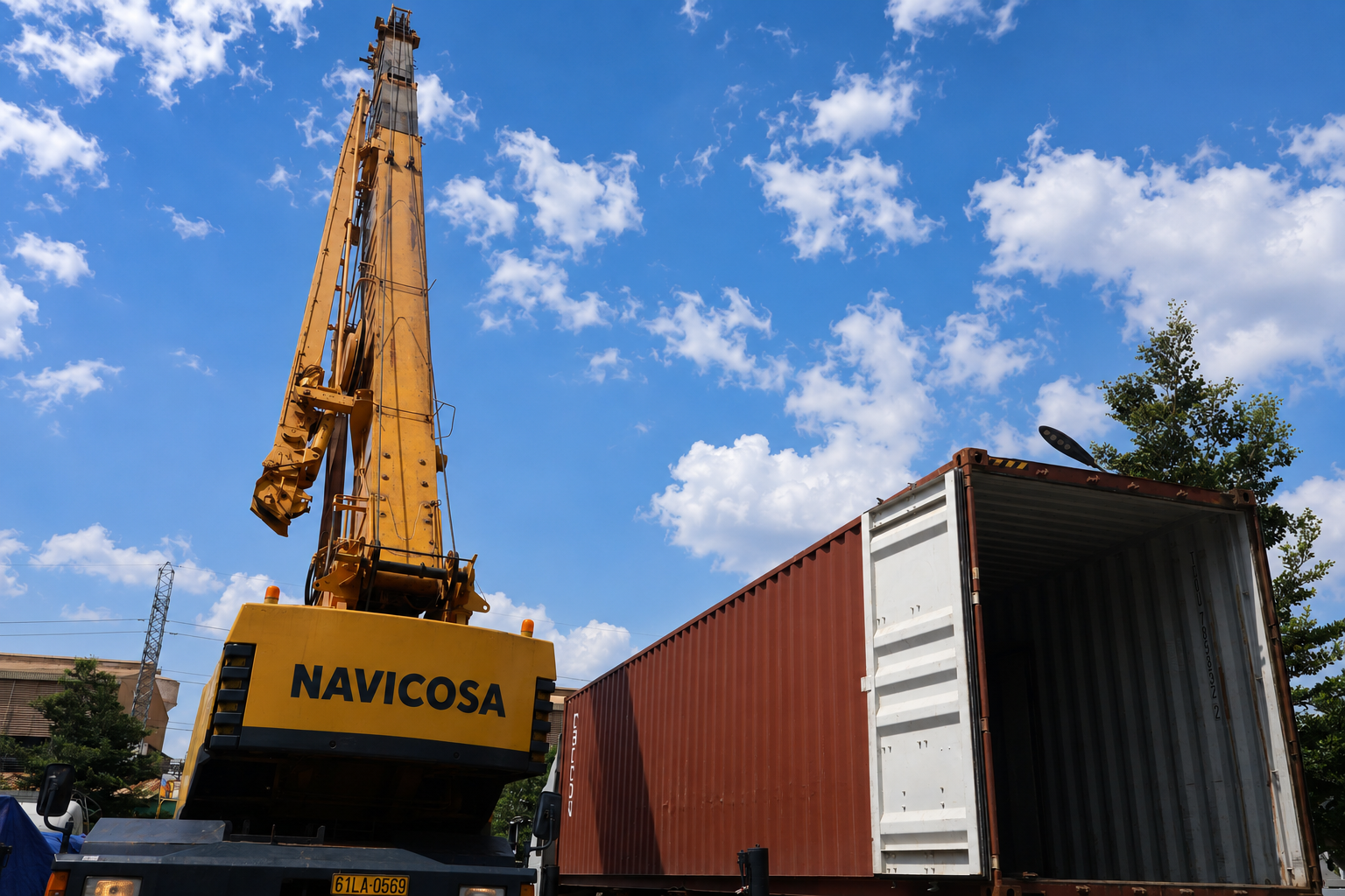 Xe cẩu 60-120 tấn Navicosa