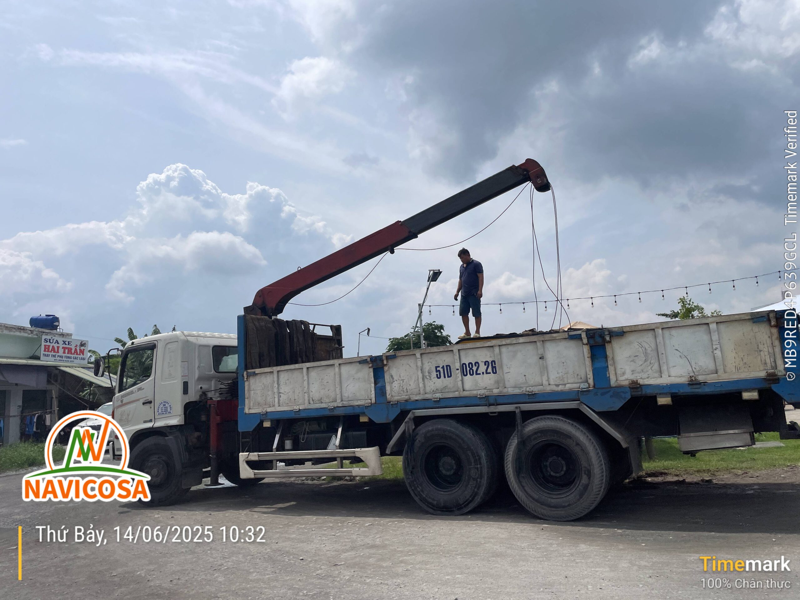 Xe cẩu 3-7 tấn Navicosa